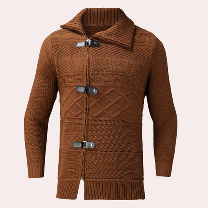 Herren Rollkragenpullover Merinowolle Warm Klassisch - BerlinGlamour