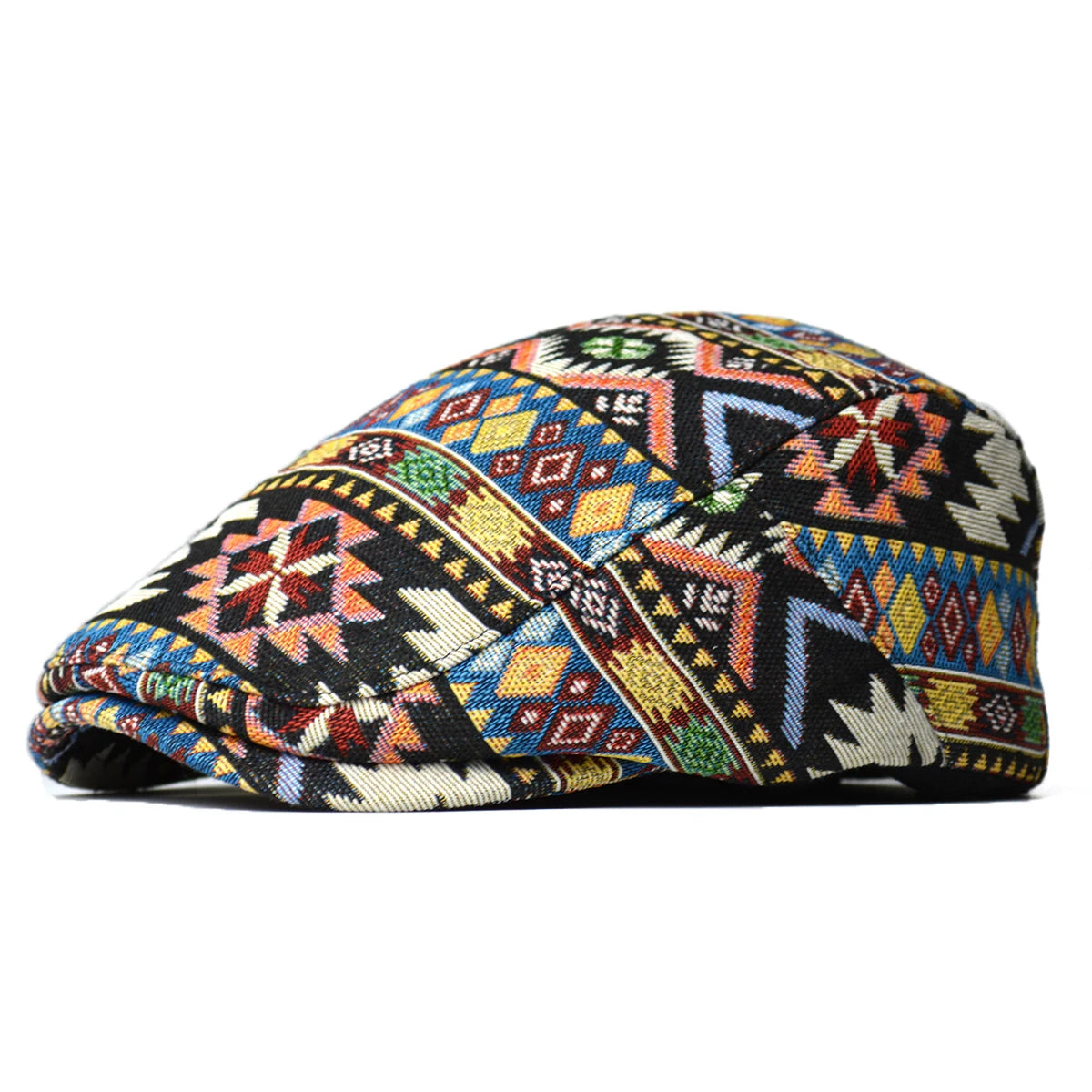 Herrenmütze Geometrisch Modern Baskenmütze