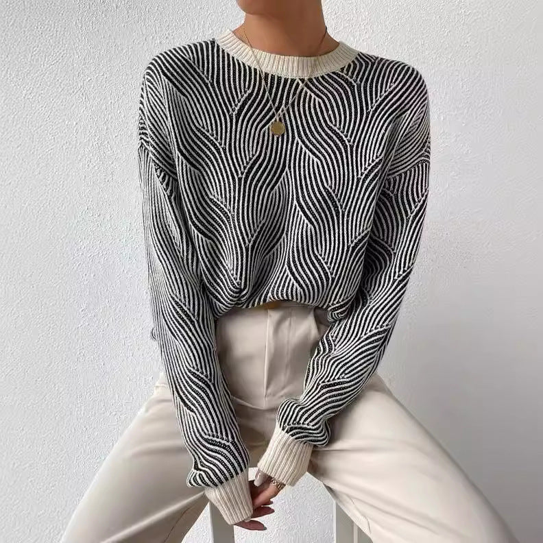 Damen Strickpullover Rollkragen Warm Weich - BerlinGlamour
