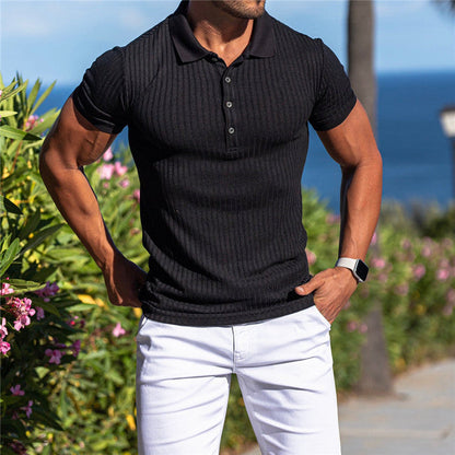 Männer Poloshirt Baumwolle Klassisch Elegант