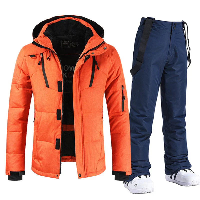 Herren Ski-Set Wasserdicht Winddicht Jacke Hose