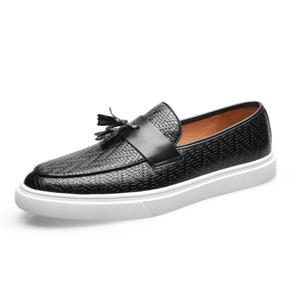 Leder Loafer Herren Schuhe Elegante Slipper