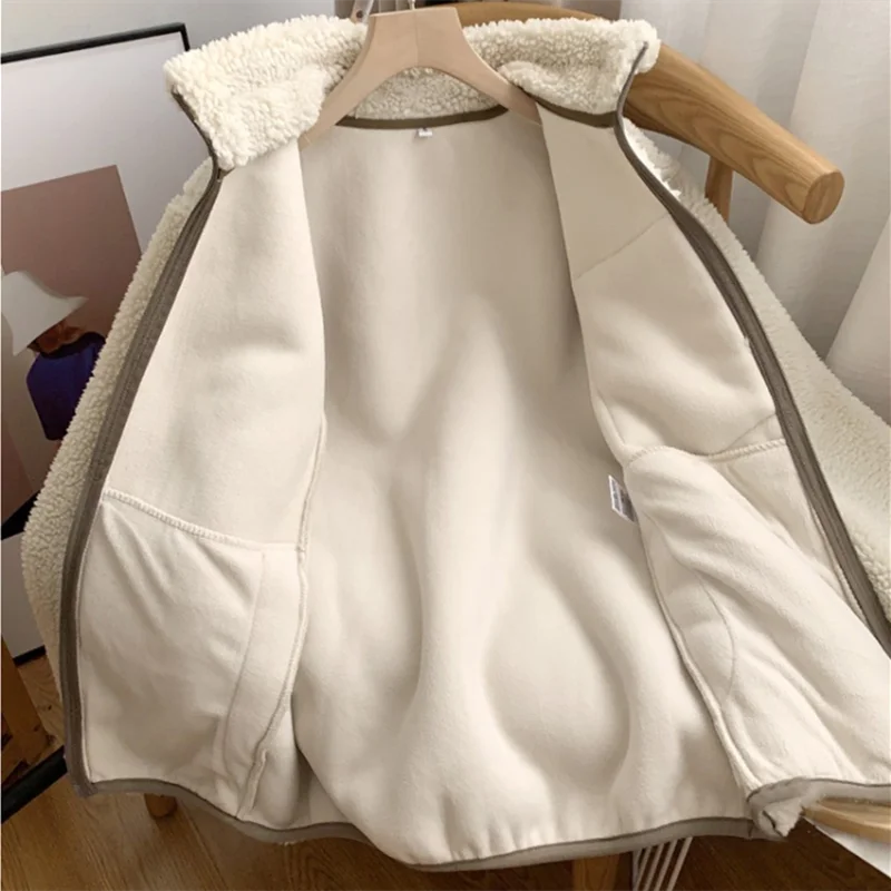 Fleecejacke Warm Winterjacke Damen Herren