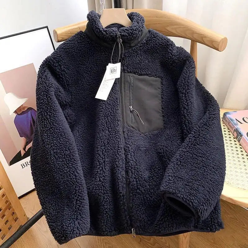 Fleecejacke Warm Winterjacke Damen Herren