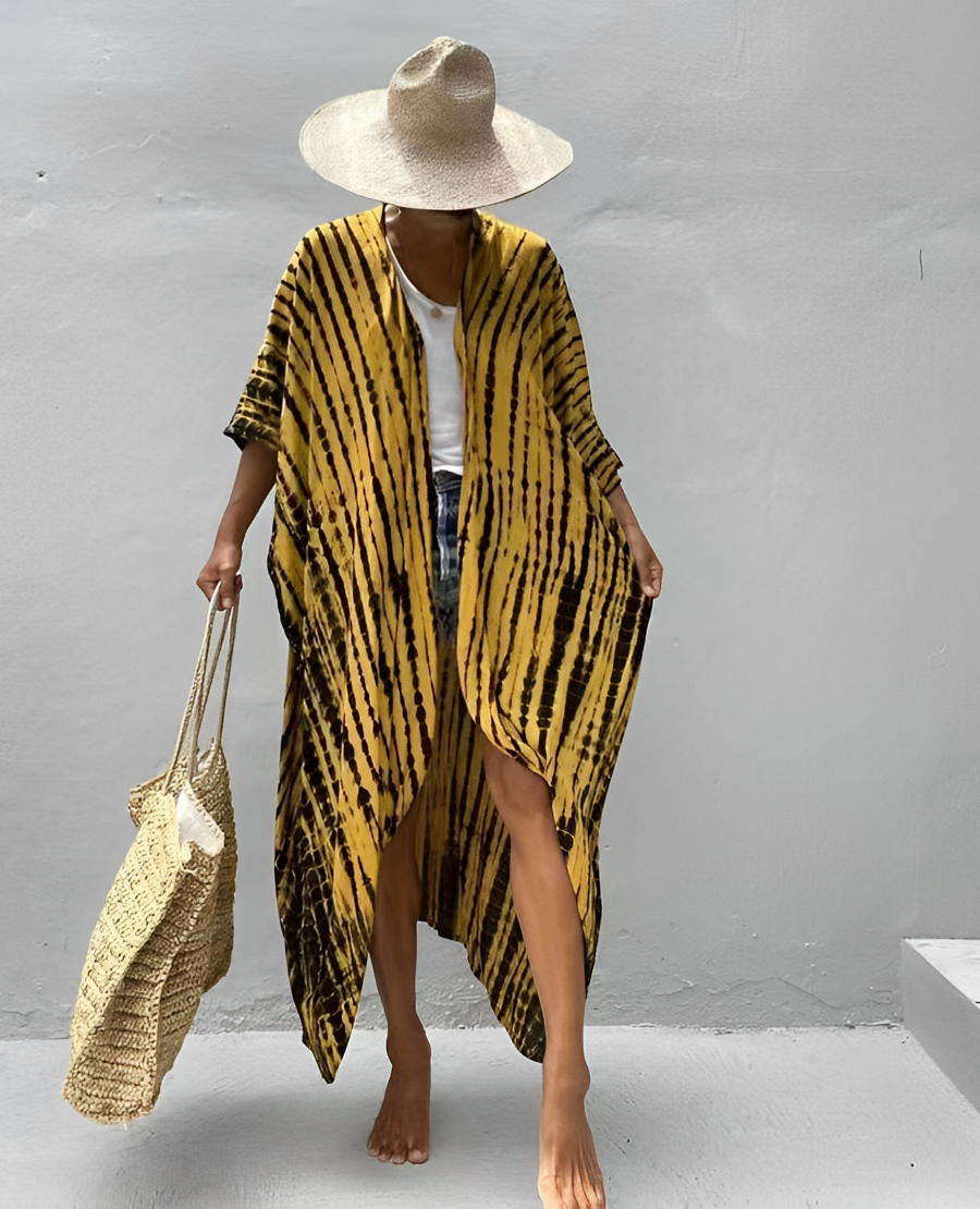Palm Isle Sexy Kimono Robe
