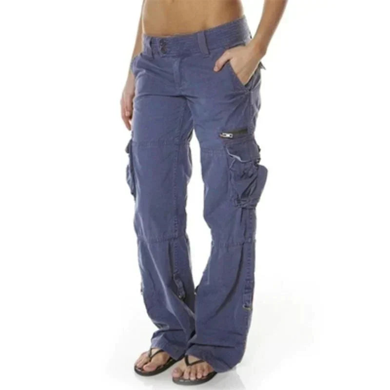 Damen Cargohose Stretch Modern Frauenhose