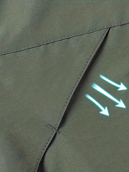 Parka Jacke | Kapuzenjacke | Wasserdicht | Windbreaker Jacke | Herrenjacke-Chaps Herrenmode
