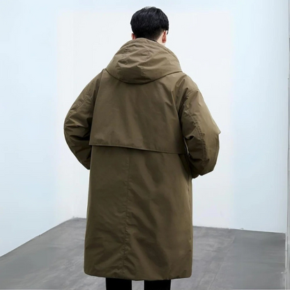 Parka-Jacke – Oversized winddichte Winterjacke mit Kapuze für Männer-Chaps Herrenmode