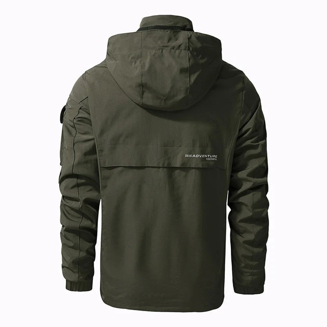Parka-Jacke – wind- und wasserdichte Outdoor-Jacke mit Kapuze für Herren-Chaps Herrenmode