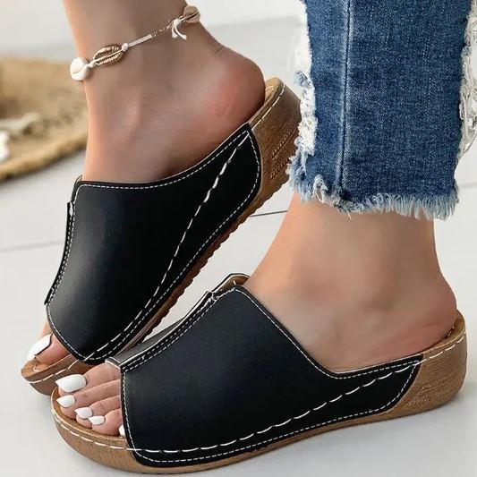 Damen Keilsandaletten Hochzeitsschuhe Schuhe - BerlinGlamour