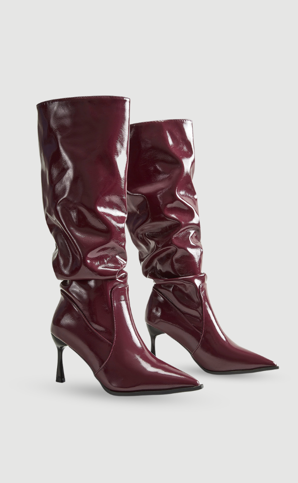 Hohe Stiefel Damen Kniehoch Schuhe Stiletto