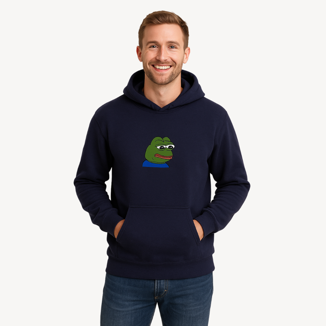Pepe Frog Graphic Hoodie für Männer | Loravelle 1