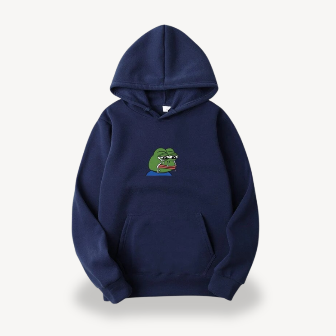 Pepe Frog Graphic Hoodie für Männer | Loravelle 2