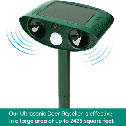 Ultrasonic Tierabwehr Solarbetriebener Waschbär Repeller