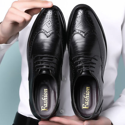 Elegante Herren Leder Schuhe Handgefertigt Luxus