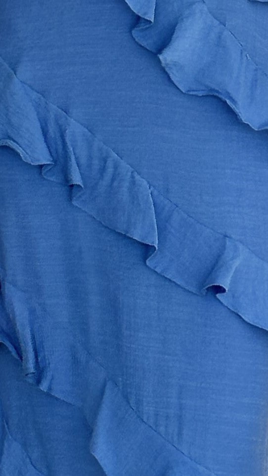 Frauenkleid mit Rüschen Verspielt Elegant