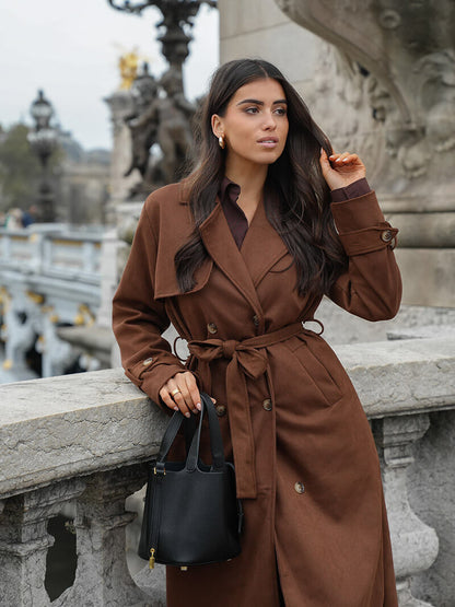 Mantel Damen Trenchcoat Wasserabweisend Modern