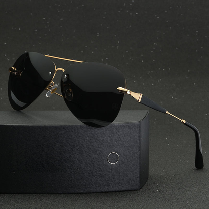 Pilotenbrille Herren Sonnenbrille Polarisiert UV-Schutz - BerlinGlamour