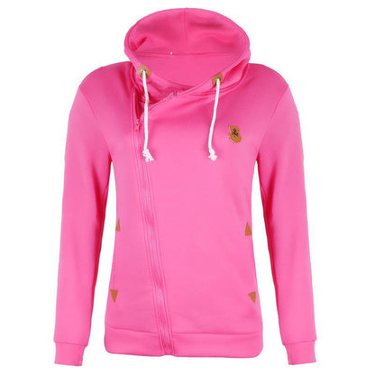 Kapuzen-Hoodie mit Reißverschluss und Kordelzug Große Taschen