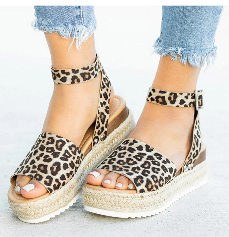 Damen Sandalen Espadrille Schuhe Sommer Knöchelriemen