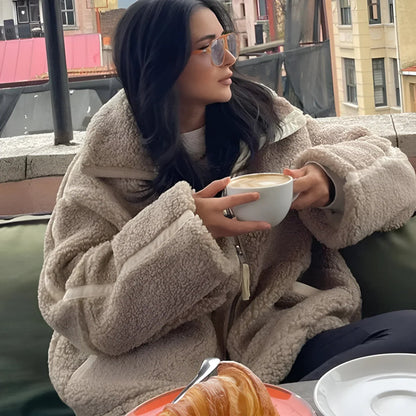 Plüschfleece Jacket für Damen 4