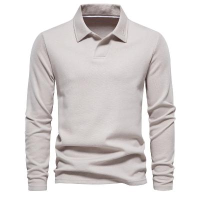 Polo-Sweatshirt | Umlegekragen | Normale Passform | Langarm-Poloshirts | Herrenbekleidung-Chaps Herrenmode