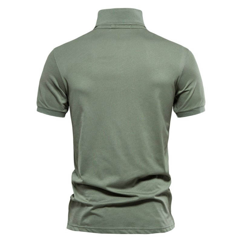 Herren Polo T-Shirt Klassisch Kurzarm - BerlinGlamour