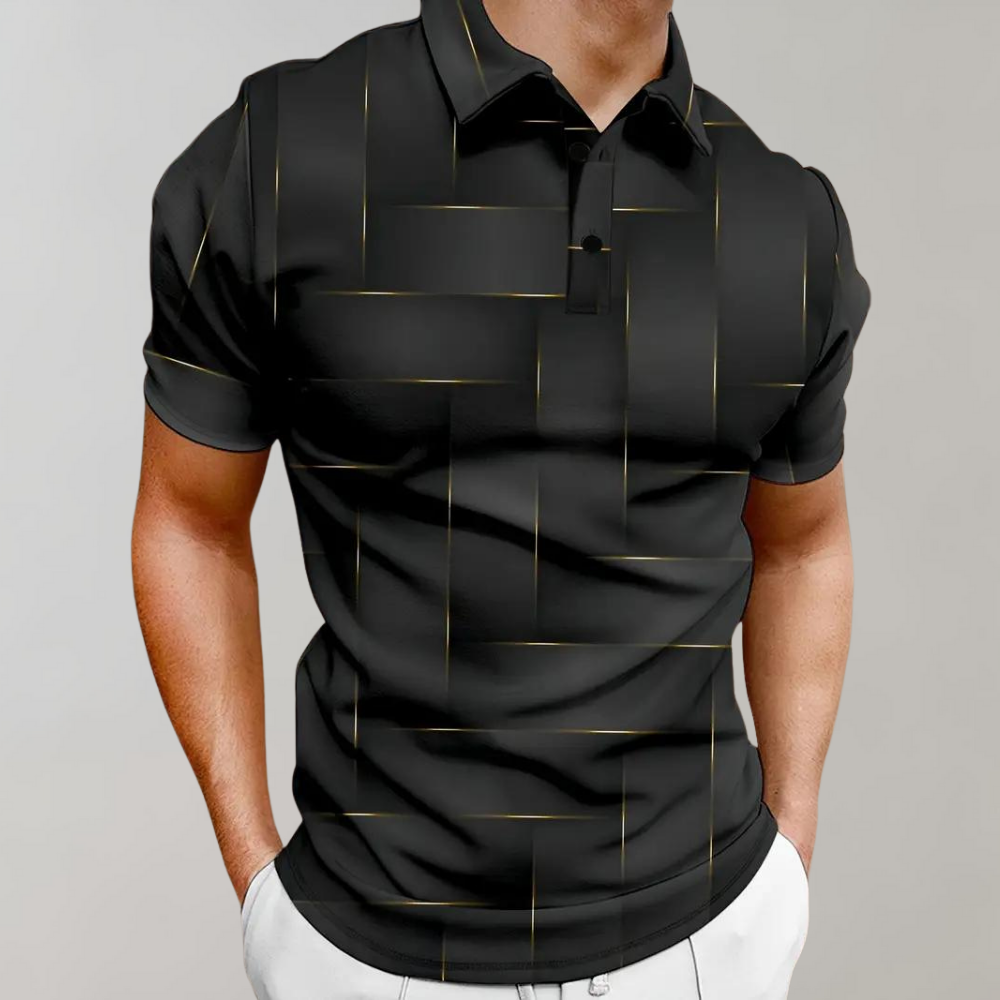 Herren Poloshirt Kurzarm Sommer Kragen T-Shirt - BerlinGlamour