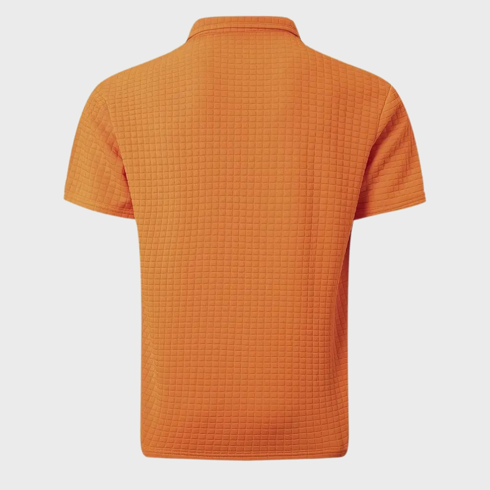 Polohemd - Herren Polohemd mit Knopfleiste für den Sommer-Chaps Herrenmode