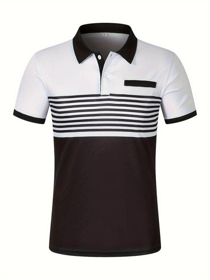 Polohemd - Kurzarm - Umlegekragen - Polohemd - Herren T-Shirt-Chaps Herrenmode