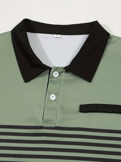 Polohemd - Kurzarm - Umlegekragen - Polohemd - Herren T-Shirt-Chaps Herrenmode