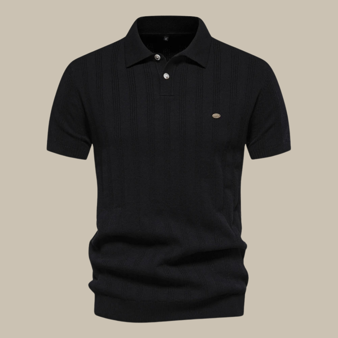 Männer Polohemd Kurzarm Kragen Classic - BerlinGlamour