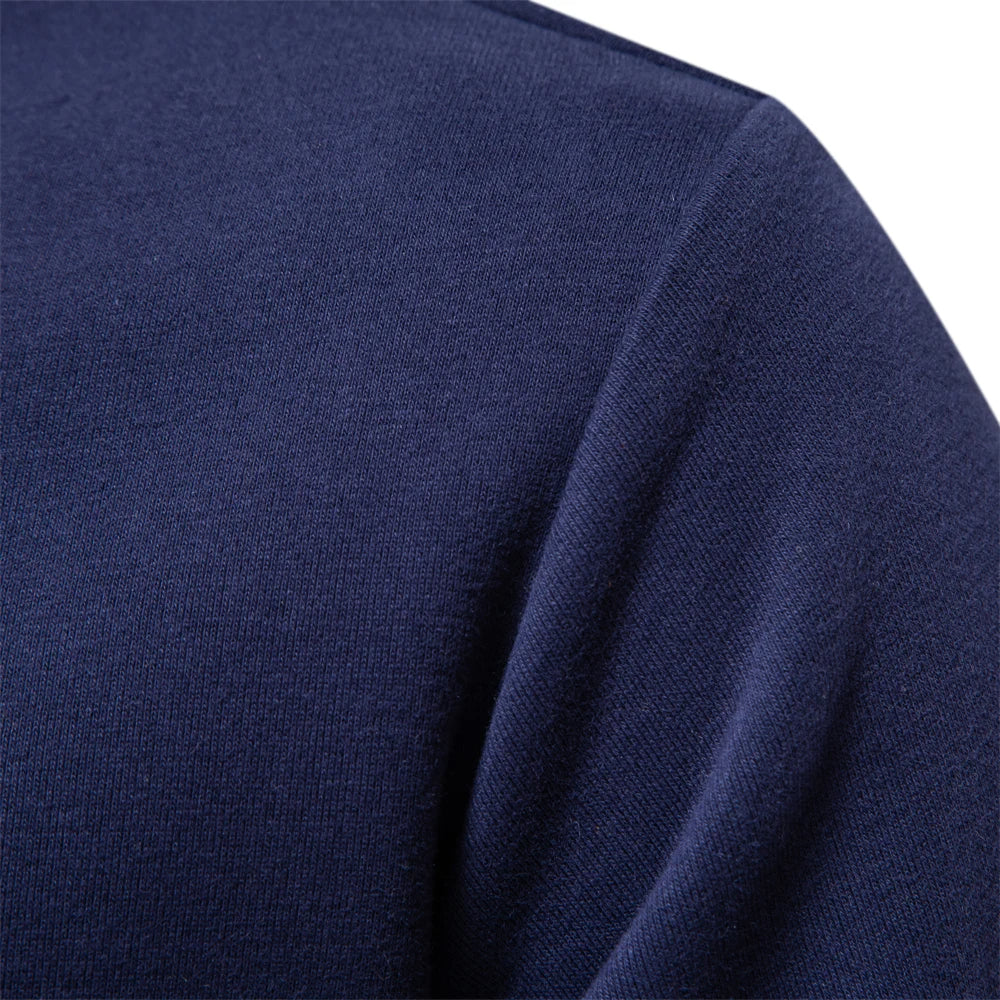 Polohemd - Pullover - Langarm - Polopullover - Herrenbekleidung-Chaps Herrenmode