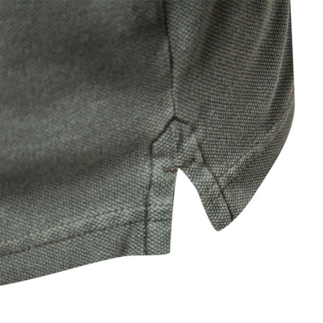 Polohemd - mit Kragen - kurze Ärmel - T-Shirt mit Knopfverschluss - Herren T-Shirts-Chaps Herrenmode