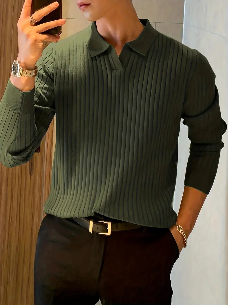 Polopullover | Collared | Smart Casual | Strickpullover | Herrenbekleidung-Chaps Herrenmode