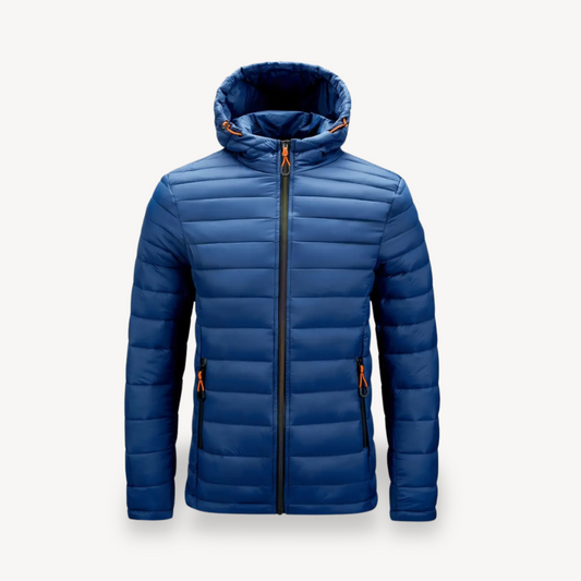 Polyester-Steppjacke mit Kapuze für Herren | Loravelle 0