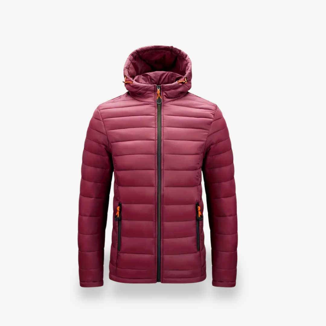 Polyester-Steppjacke mit Kapuze für Herren | Loravelle 2