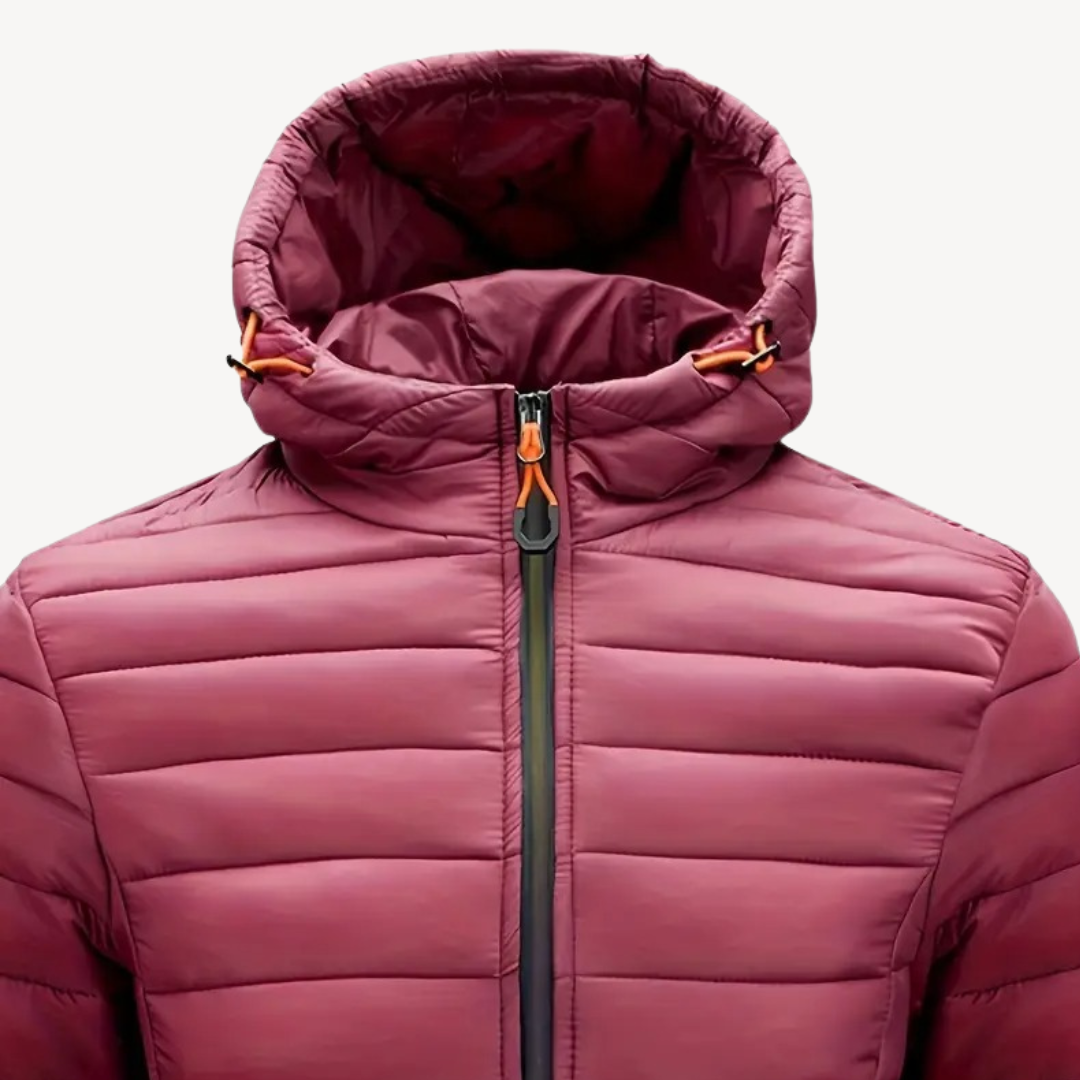 Polyester-Steppjacke mit Kapuze für Herren | Loravelle 3