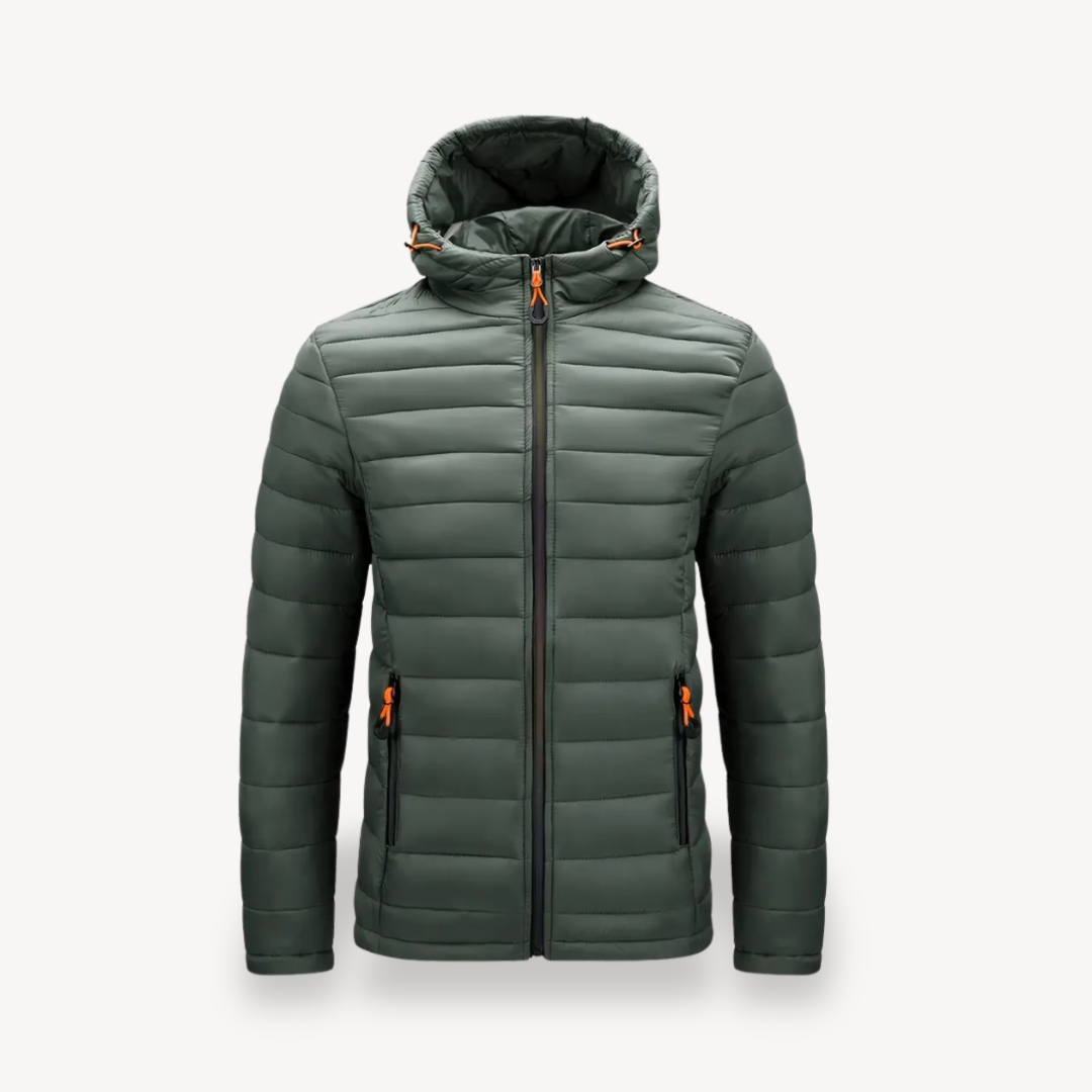 Polyester-Steppjacke mit Kapuze für Herren | Loravelle 5