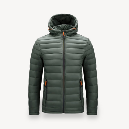Polyester-Steppjacke mit Kapuze für Herren | Loravelle 5