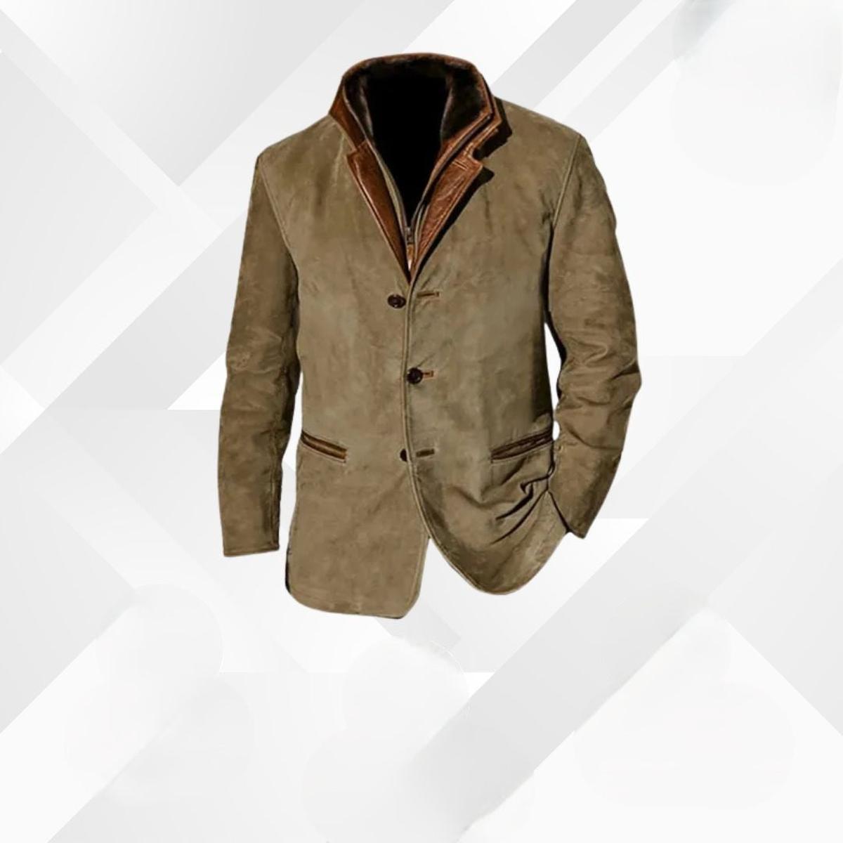 Herren Winterjacke Klassisch Lässig Mit Knöpfen - BerlinGlamour