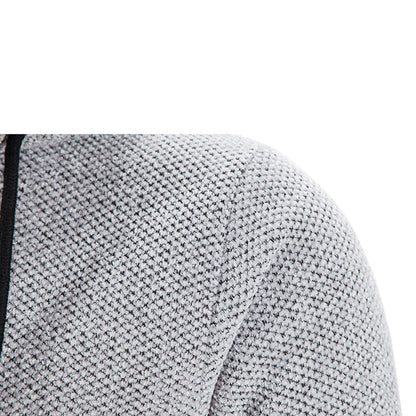 Mittellange Winterjacke Reißverschluss Kapuze Warm Bequem