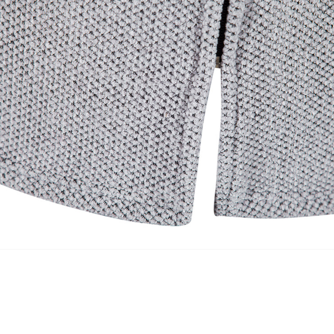 Mittellange Winterjacke Reißverschluss Kapuze Warm Bequem