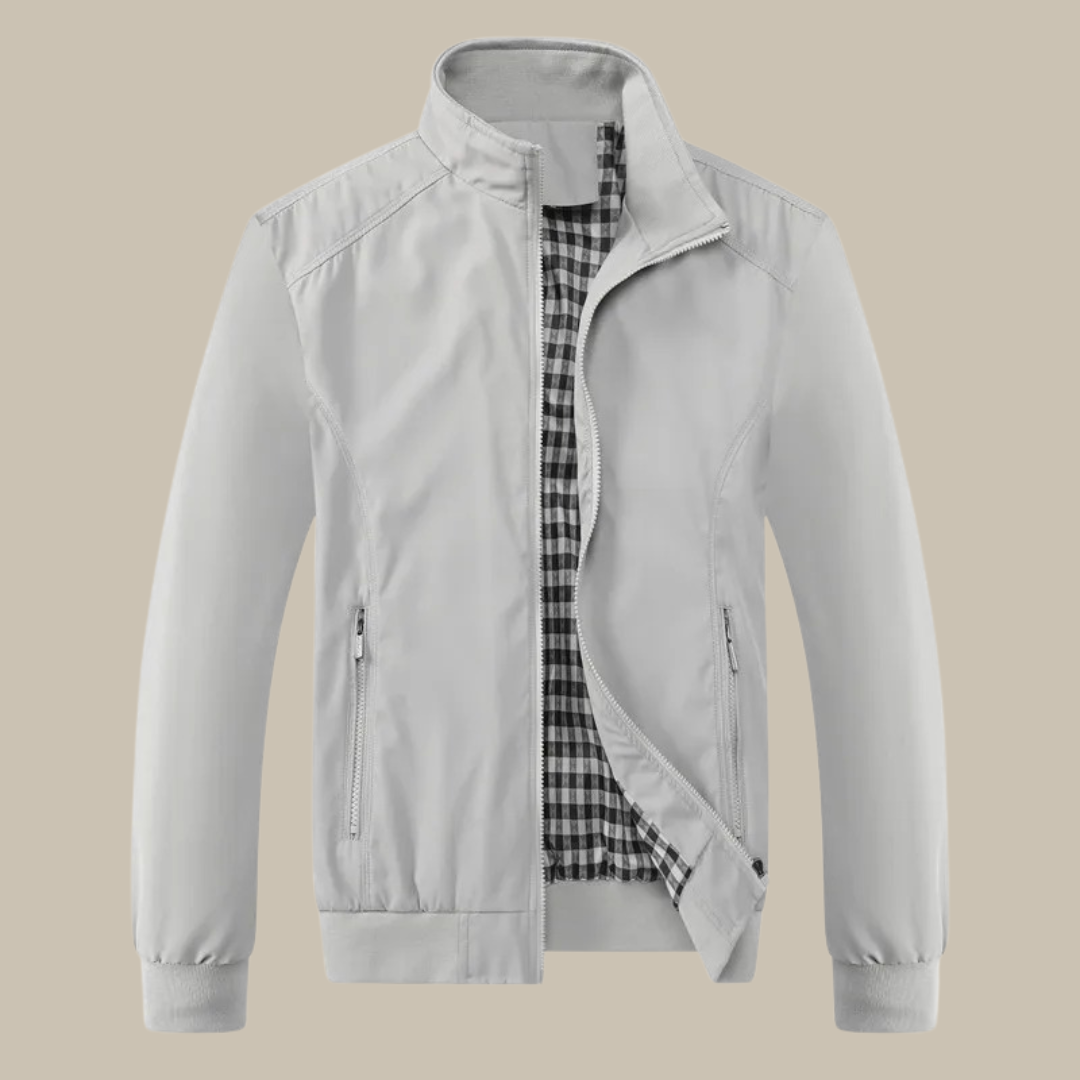 Herren Sommerjacke Winddicht Stilvoll Slim Fit