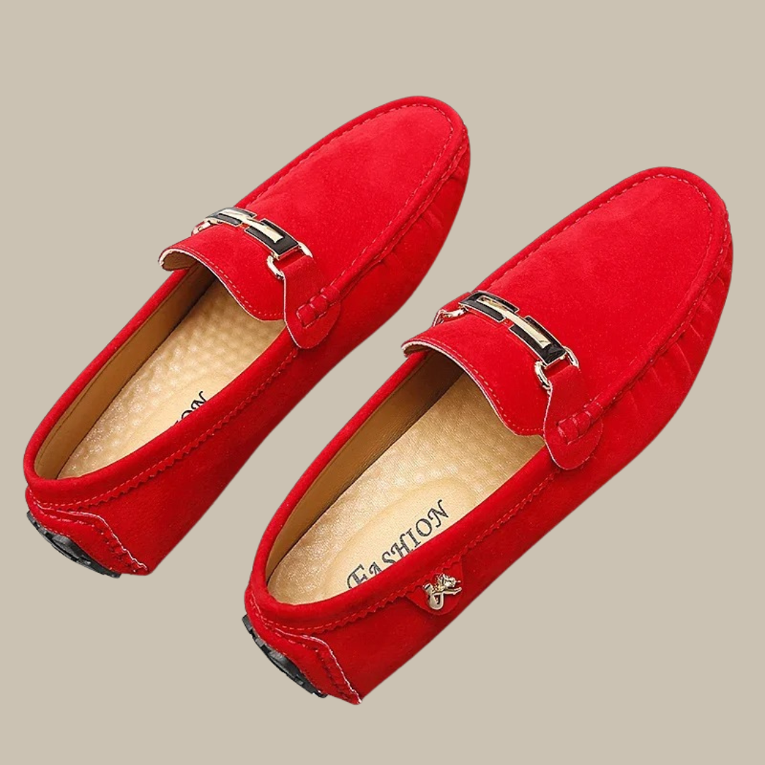 Bequeme Herren Mokassins aus Wildleder Schuhe - BerlinGlamour