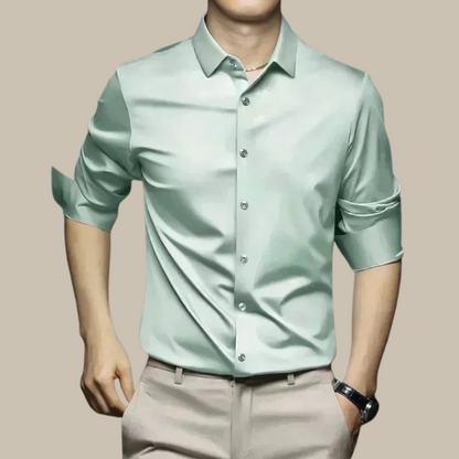 Elegantes Seidenhemd Herren Luxus Qualität