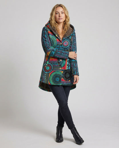 Warmer Wintermantel Damen Modern - BerlinGlamour