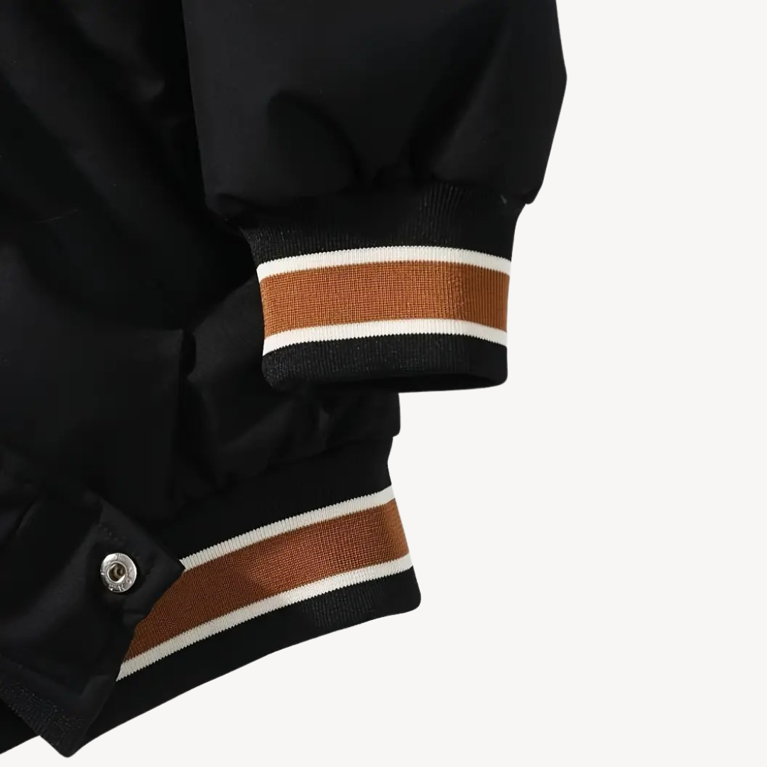 Puffer-Collegejacke mit Kapuze für Herren | Loravelle 3