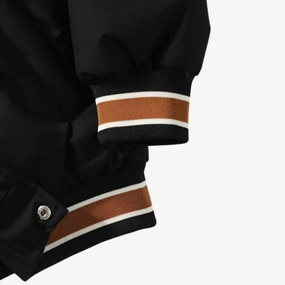 Puffer-Collegejacke mit Kapuze für Herren | Loravelle 3