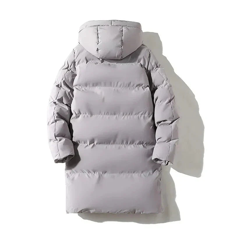 Pufferjacke | Gepolstert | Kapuze | Daunenjacke | Herren Wintermantel-Chaps Herrenmode